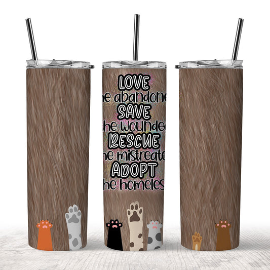 Animal Rescue Tumbler