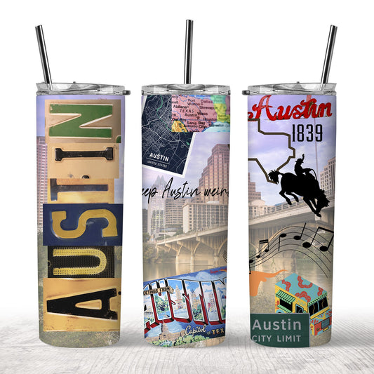 Austin Texas Tumbler