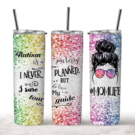 Autism Mom Life Tumbler