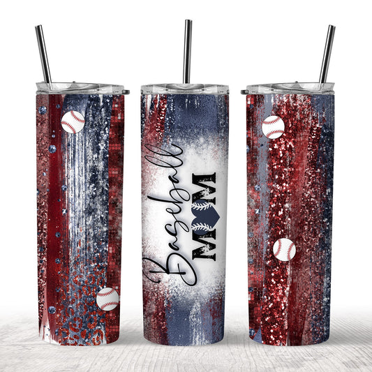 Baseball Mom Tumbler
