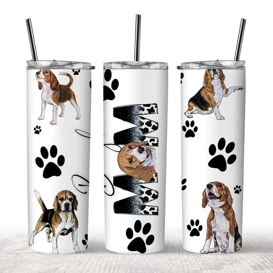 Beagle Mom Tumbler