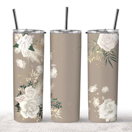 Boho Rose Tumbler