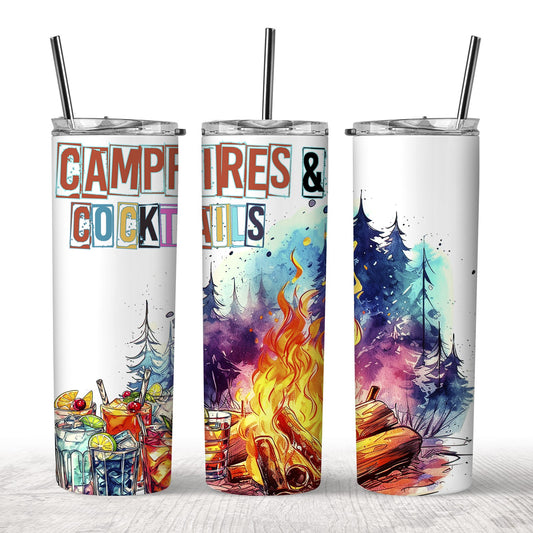 Campfires Cocktails Tumbler