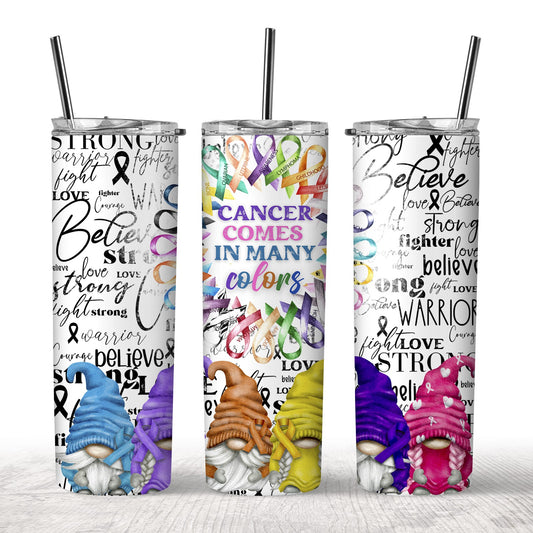 Cancer In All Colors Tumbler