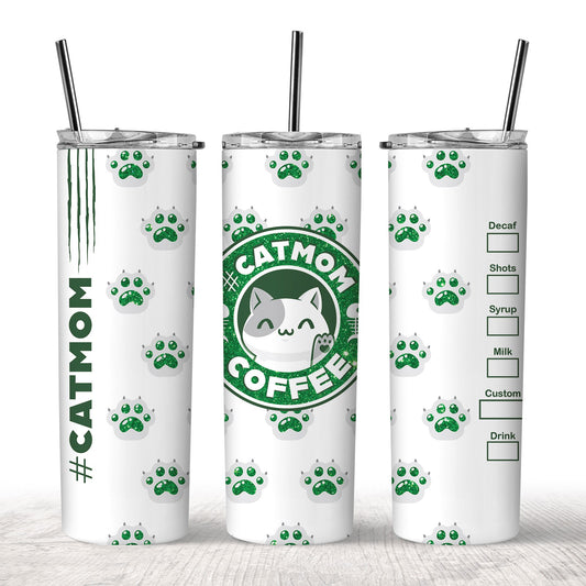 Cat Mom Tumbler