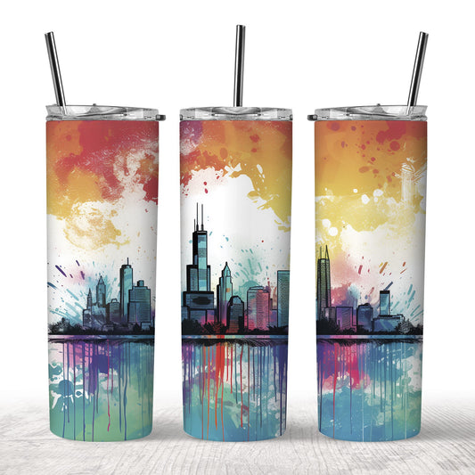 Chicago Skyline Tumbler