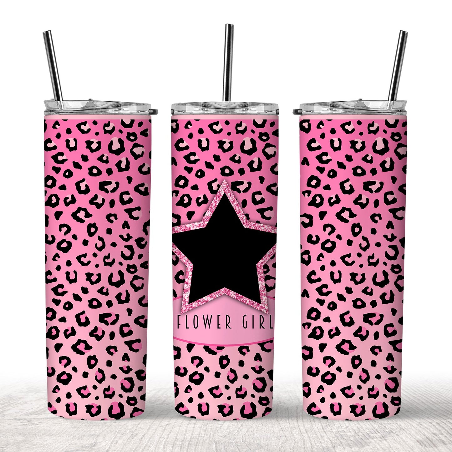 Custom Flower Girl Tumbler