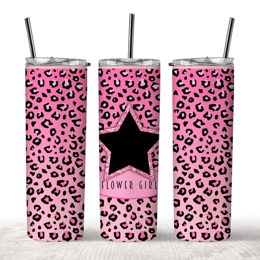 Custom Flower Girl Tumbler