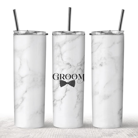Custom Groom Tumbler