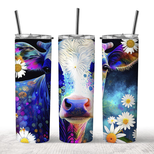 Daisy Cow Tumbler