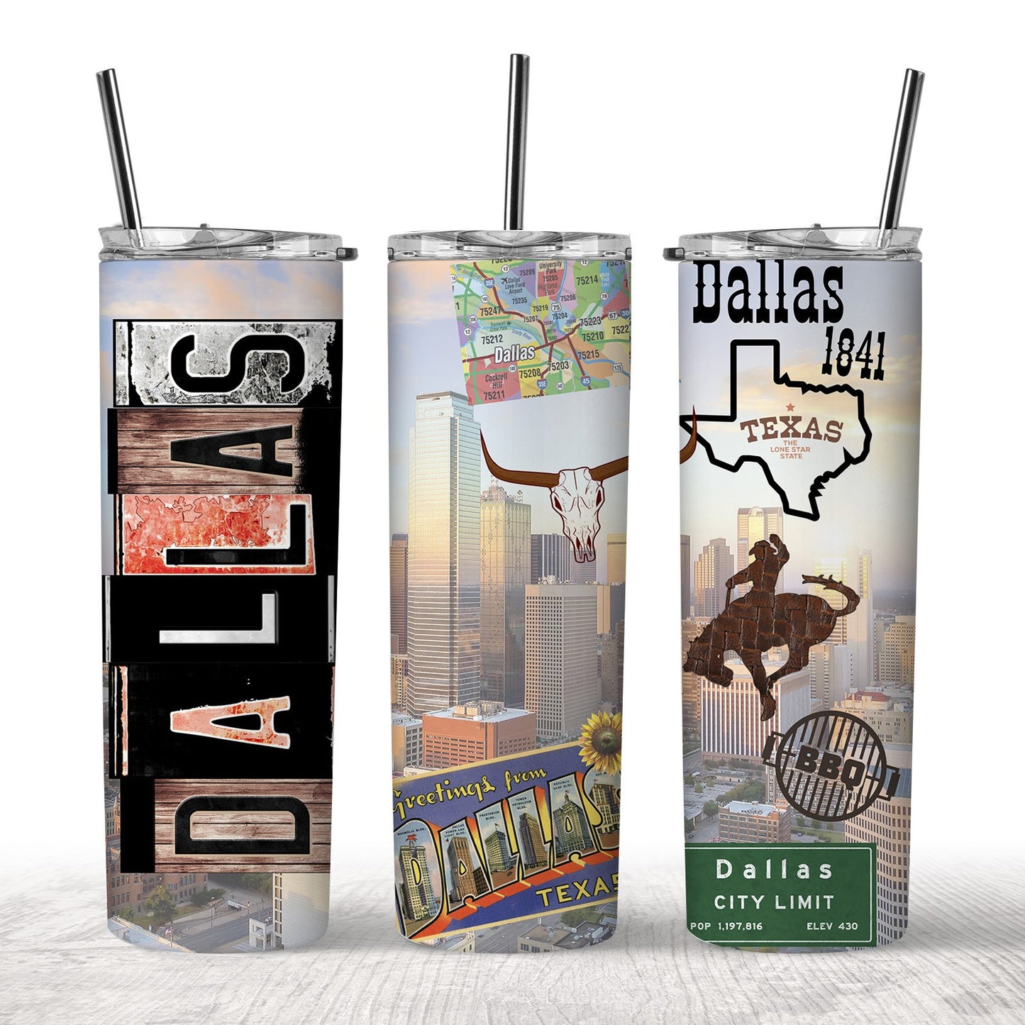 Dallas Texas Tumbler