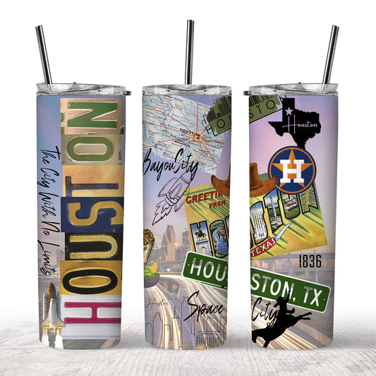Houston Texas Tumbler
