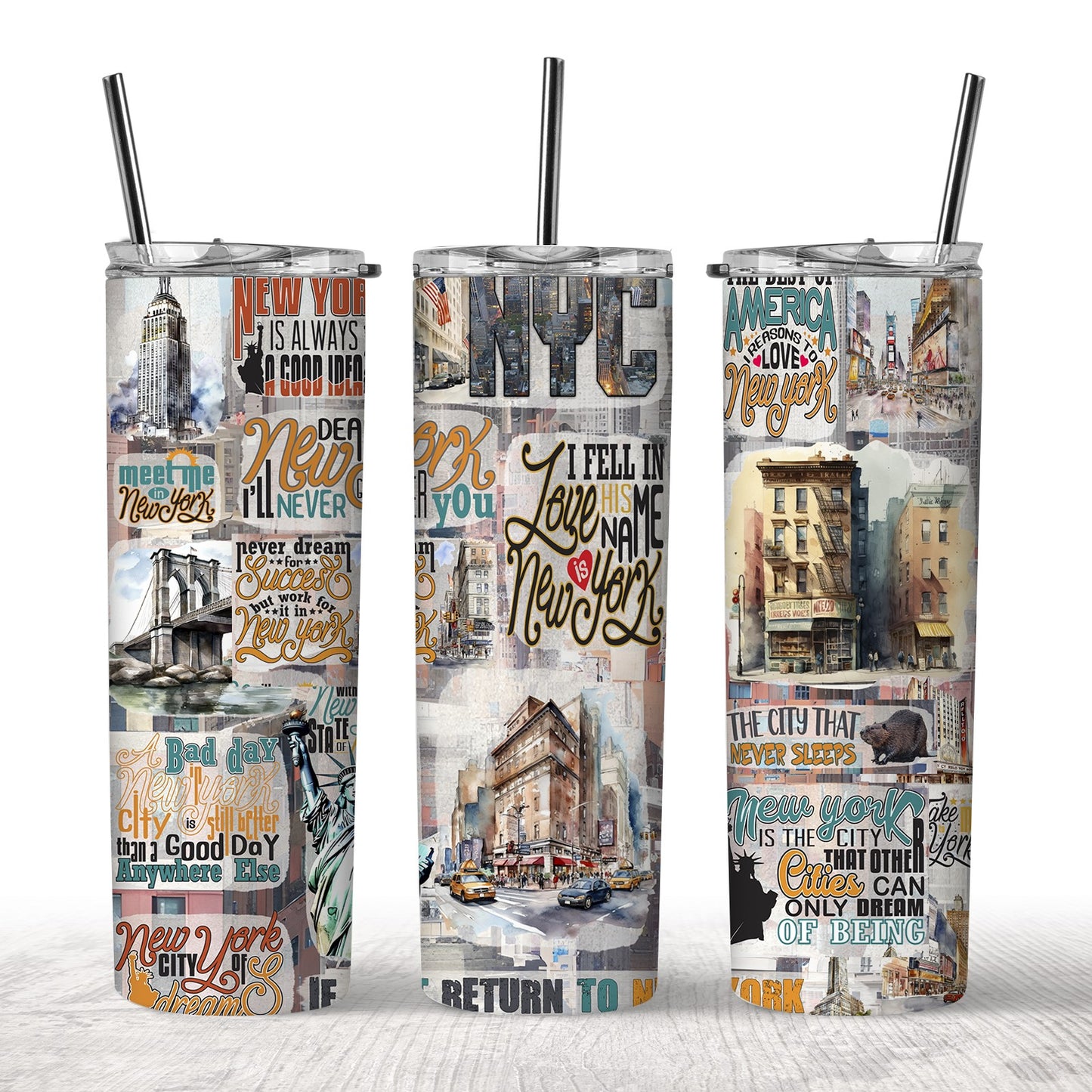 New York City Tumbler