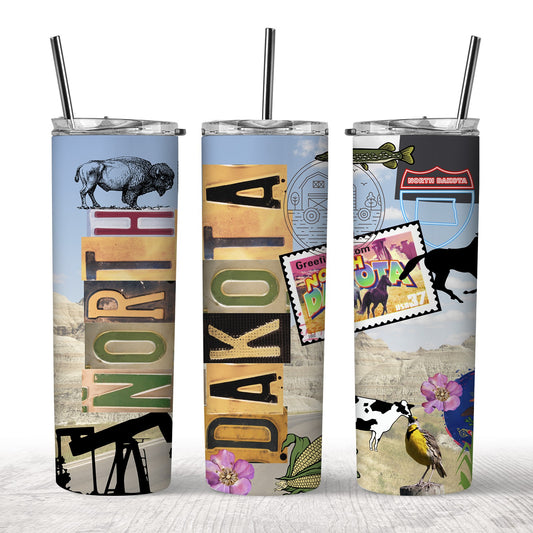 North Dakota Tumbler