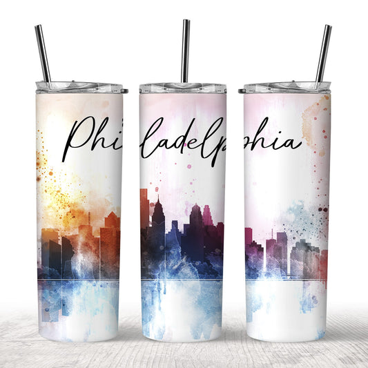 Philadelphia Pennsylvania Tumbler