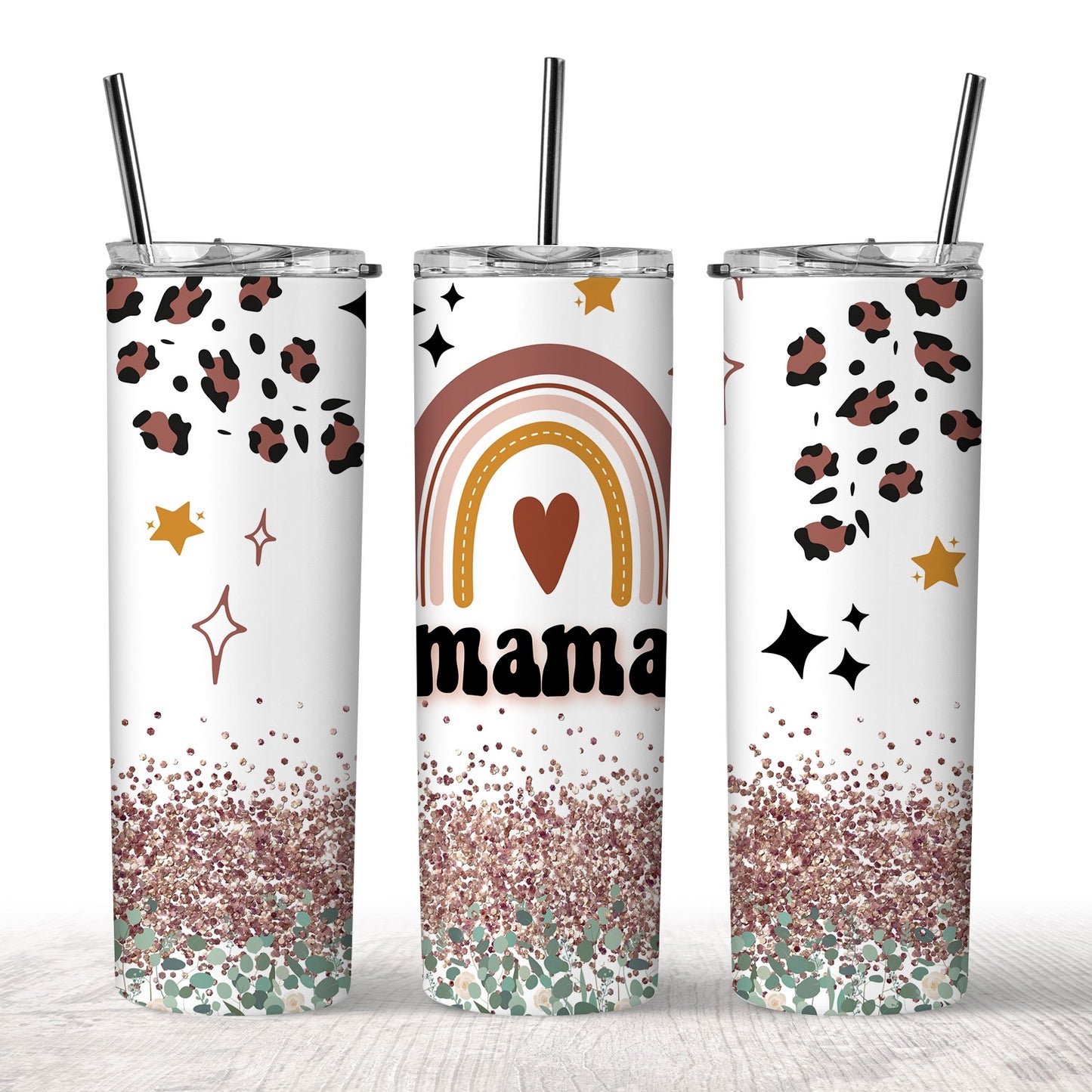 Rainbow Mama Tumbler