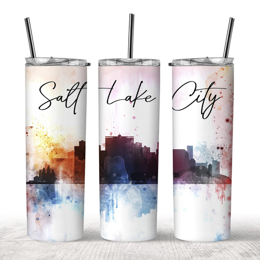 Salt Lake City Utah Tumbler