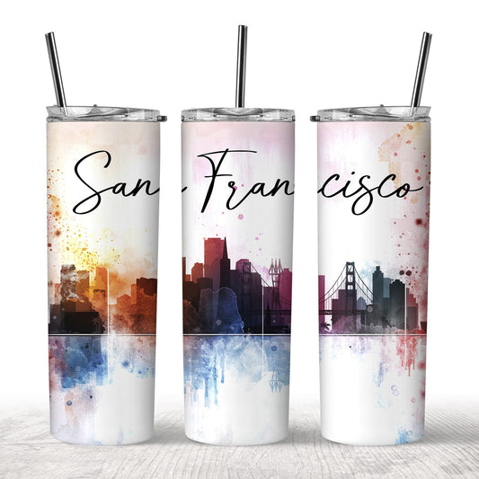 San Francisco California Tumbler