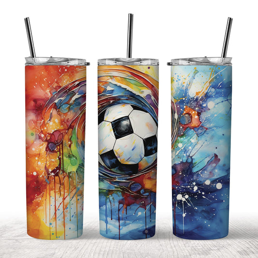 Soccer Ball Tumbler