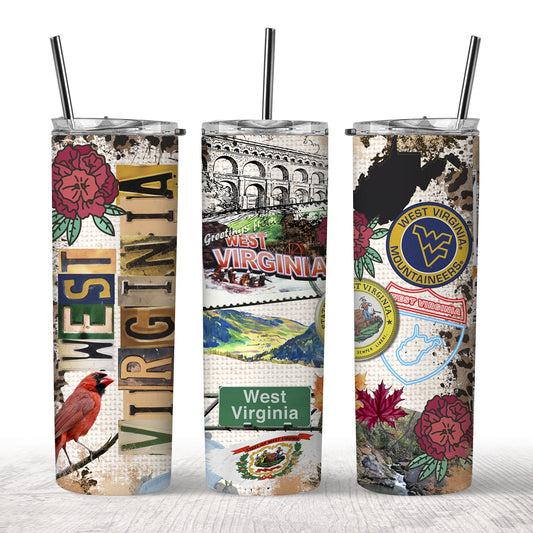 West Virginia Tumbler