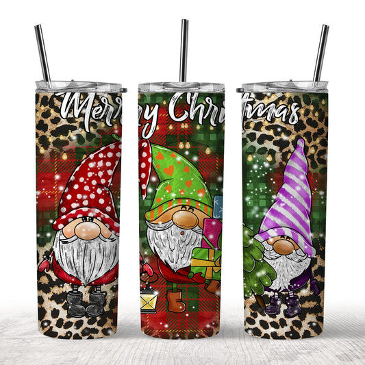 Christmas Rules Gnome Tumbler