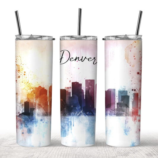 Denver Colorado Tumbler