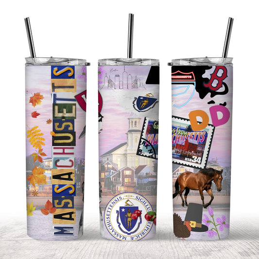 Massachusetts Tumbler