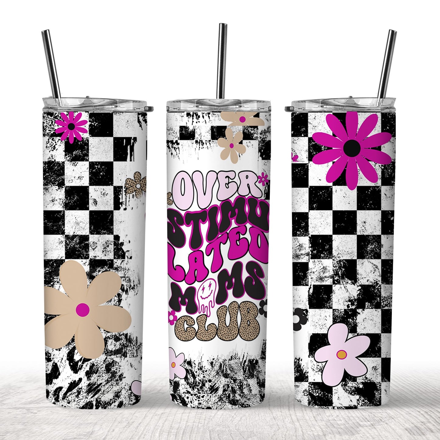 Overstimulated Moms Club Tumbler